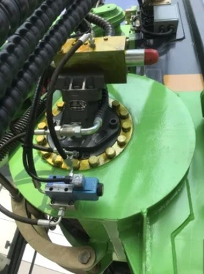Macchina per impilazione idraulica rotante di 1200 mm di diametro 24 t Trasporto conveniente.