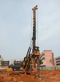 Rig Foundation Construction d'accatastamento rotatorio giallo 72 m./Min Main Winch Line Speed Max. Drilling Diameter 1000mm