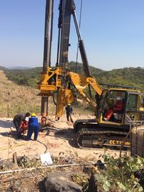 Stabilità stimata 52m Max Drilling Depth Borehole Piles di potere 112kw dell'impianto di perforazione di trapano del fondamento della costruzione di Kr150c alta