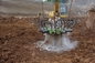 Macchine per la rottura di pile idrauliche di calcestruzzo quadrato da 350 a 450 mm per escavatori