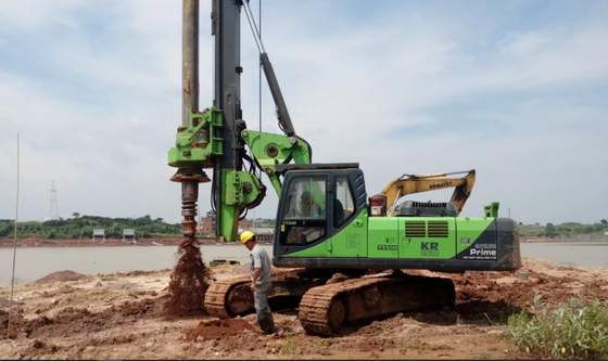 Perforazione idraulica per impilazione di pile Macchine per impilazione di pile.54m 27rpm 2500mm