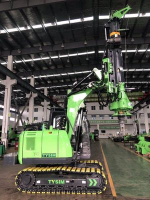 Impianto di perforazione rotatorio XR220D con potenza del motore da 194 kW, velocità di traslazione di 2,5 km/h e peso di 18.000 kg per perforazioni pesanti