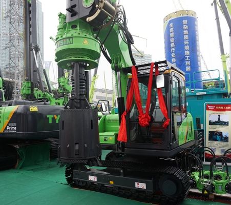 Qualità  CE Small Rotary Piling Rig For 10m Depth 1000mm Diameter Drilling TYSIM KR40A fabbrica