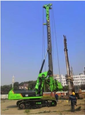 Jiangsu Hydraulic Piling Rig con larghezza operativa di 4300 mm 20 mm profondità massima del palo e controllo del joystick idraulico per l'installazione delle fondamenta