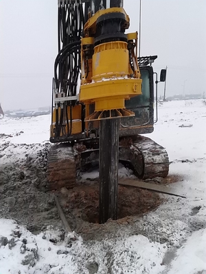 Tysim Kr125A Piattaforma idraulica di impilazione Altezza operativa 19152mm Con famose macchine di impilazione del telaio
