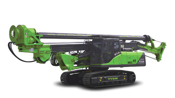 KR125C Autotelaio per perforazione con trivella cingolata per pozzi, montato su autocarro, per roccia dura, perforazione di alta qualità