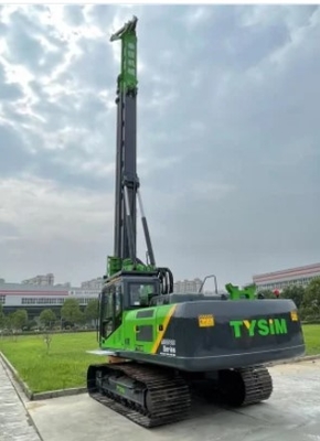 CAT Chassis Rig di perforazione idraulica rotante KR150C con 7-26 Rpm velocità di rotazione