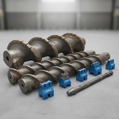 Utensili per perforazione di fondazioni con diametro da 600-3000 mm e portautensili Betek BHR03, BHR47 per progetti di costruzione